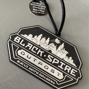 DISNEY PARKS STAR WARS GALAXY'S EDGE BLACK SPIRE OUTPOST METAL ORNAMENT …